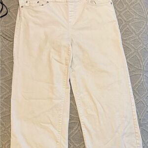 Style & Co. Women's Straight Leg Cream Jeans